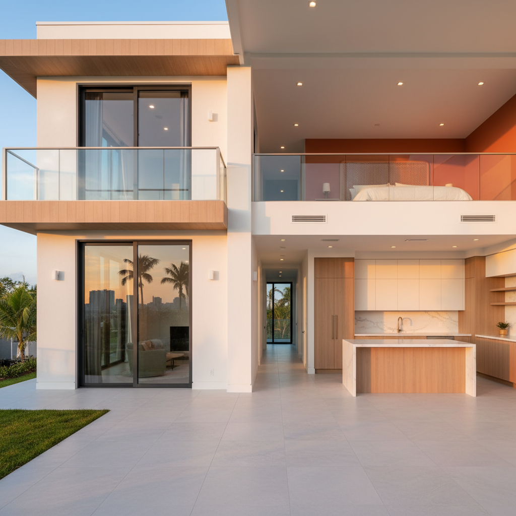 Upstairs primary bedroom